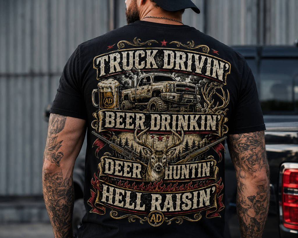 Hell Raisin' Americana Graphic T-Shirt